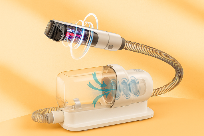 Pet Grooming Vacuum & Kit